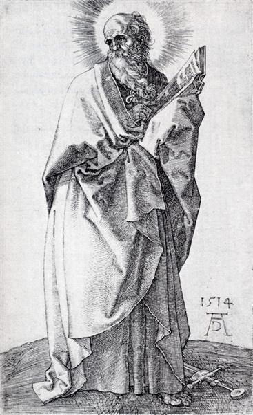 Св. Павел (первый этап), 1514 - Альбрехт Дюрер