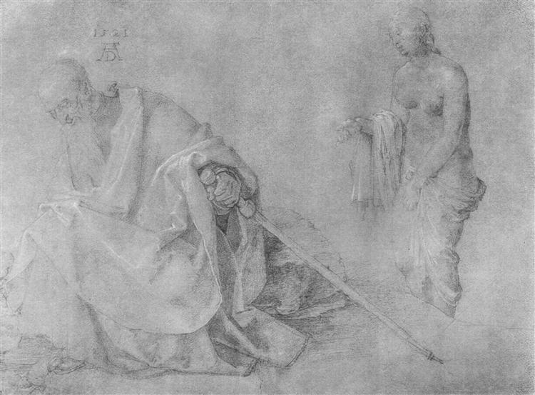 Temptation of St. Anthony, 1521 - Albrecht Dürer