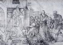 The Adoration Of The Wise Men - Albrecht Durer