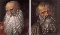 Апостолы Филипп и Иаков Зеведеев - Альбрехт Дюрер