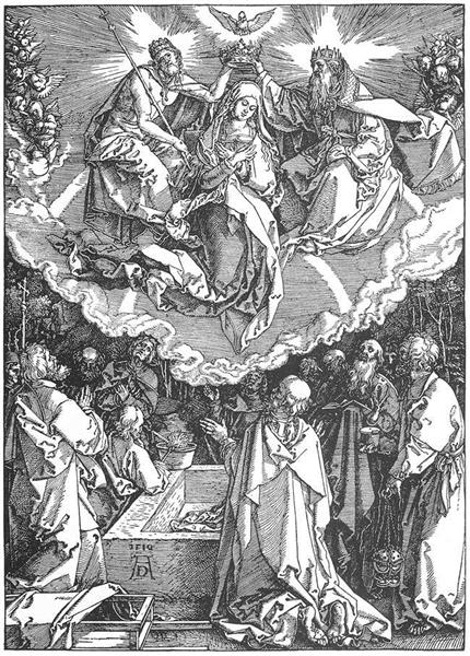 The Coronation of the Virgin, 1510 - Alberto Durero