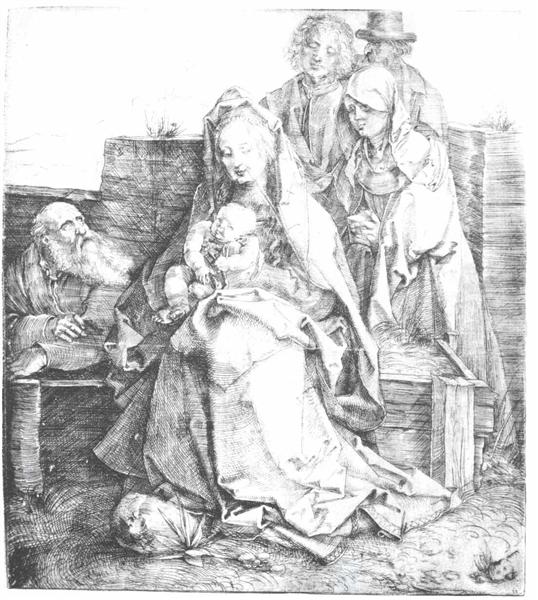 The holy family - Albrecht Dürer