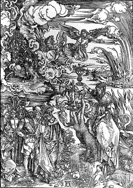 The Whore of Baylon, 1497 - 1498 - Альбрехт Дюрер