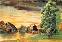 Willow Mill - Albrecht Dürer