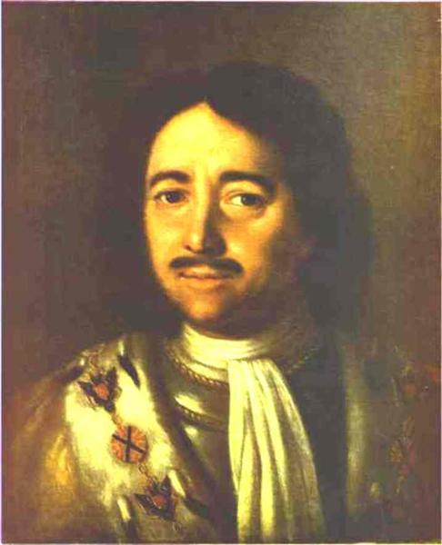Portrait of Tsar Peter I the Great (1672-1725), 1772 - Alexei Petrowitsch Antropow