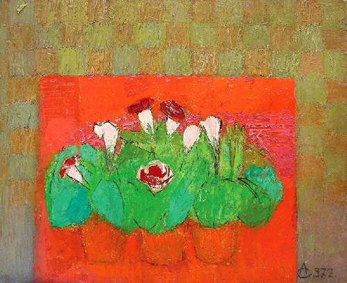 Still Life with Flowers, 1972 - Олександру Чукуренку