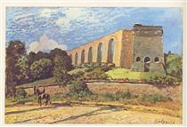 L'Aqueduc de Marly - Alfred Sisley