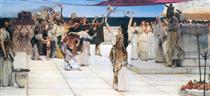 A Dedication to Bacchus - Lawrence Alma-Tadema