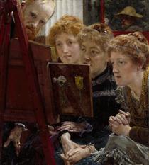 A Family Group - Lawrence Alma-Tadema