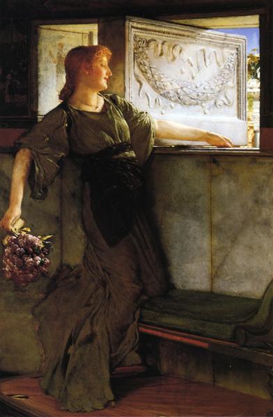 A Love Missle, 1878 - Sir Lawrence Alma-Tadema