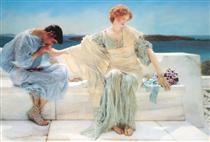 Ask me no more - Sir Lawrence Alma-Tadema