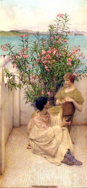Courtship - Sir Lawrence Alma-Tadema