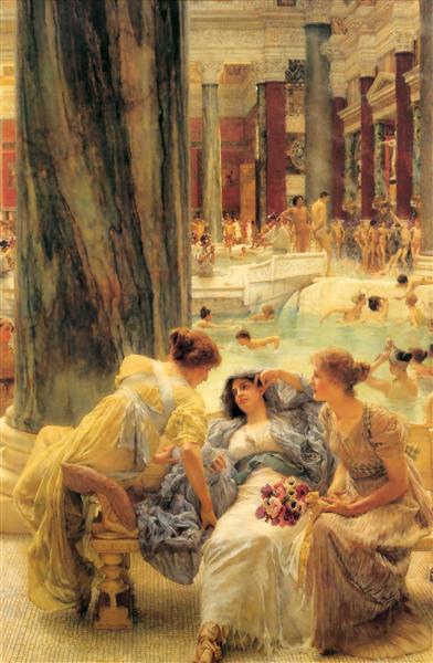 The Baths of Caracalla, 1899 - Лоуренс Альма-Тадема