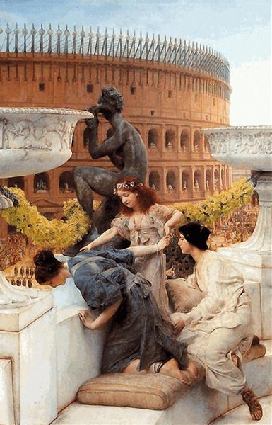 The Colosseum, 1896 - 勞倫斯·阿爾瑪-塔德瑪