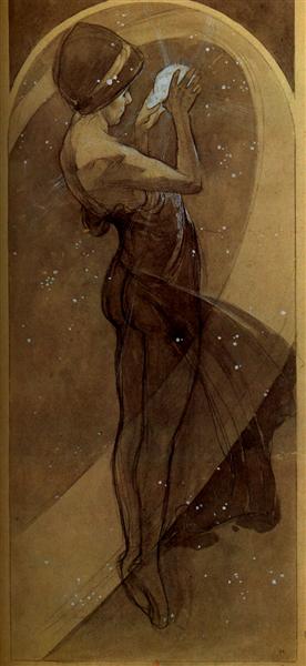 North Star, 1902 - Alfons Mucha