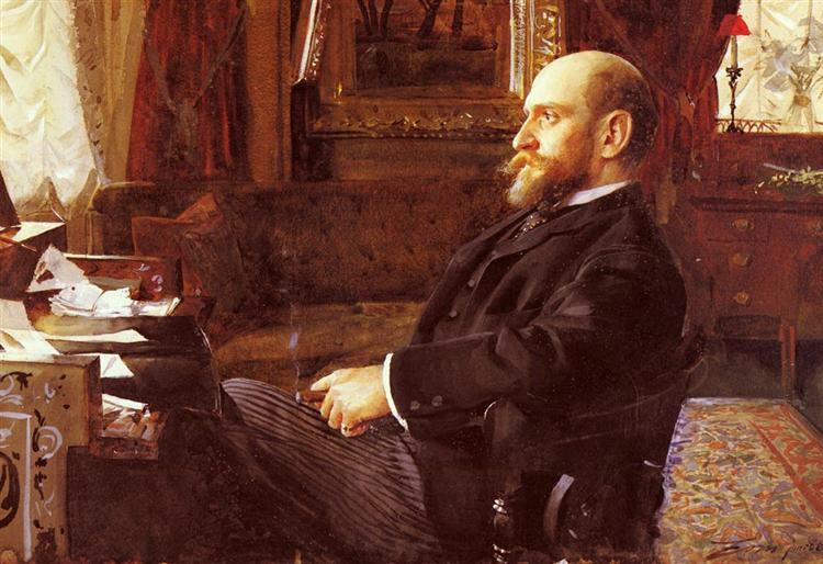 Ernest Cassel, 1886 - Андерс Цорн