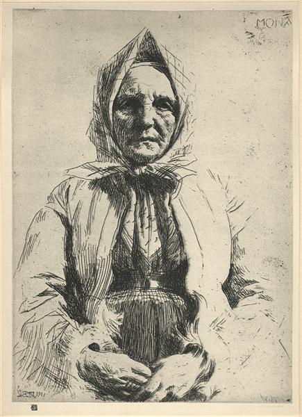 Mona, 1911 - Anders Zorn