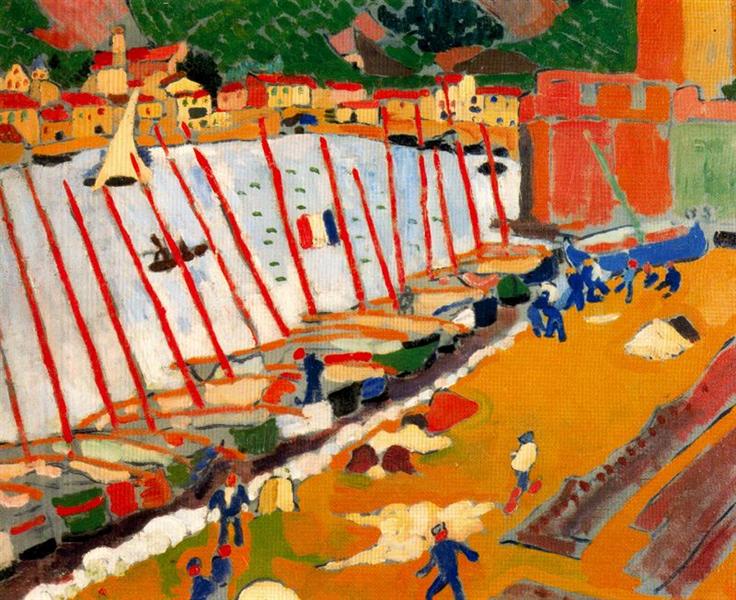 The Port of Collioure, 1905 - André Derain