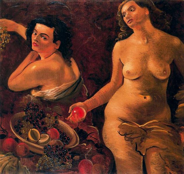 Two naked women and still life, 1935 - Андре Дерен