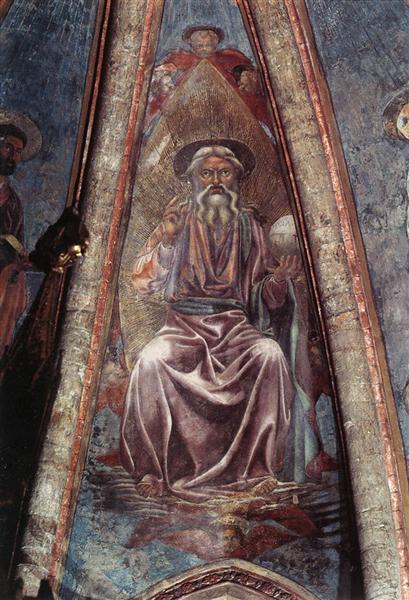 God the Father, 1442 - 安德里亞·德爾·卡斯塔紐