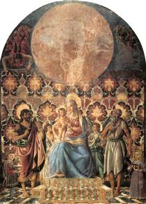 Madonna and Child with Saints - Andrea del Castagno