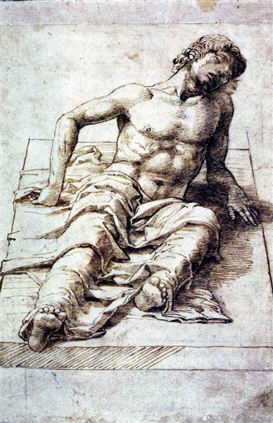 Етюд Христа, 1478 - 1490 - Андреа Мантенья