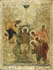 Baptism of Christ - Andrei Rubljow