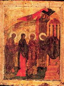 Presentation of Jesus at the Temple - Andrei Rublev