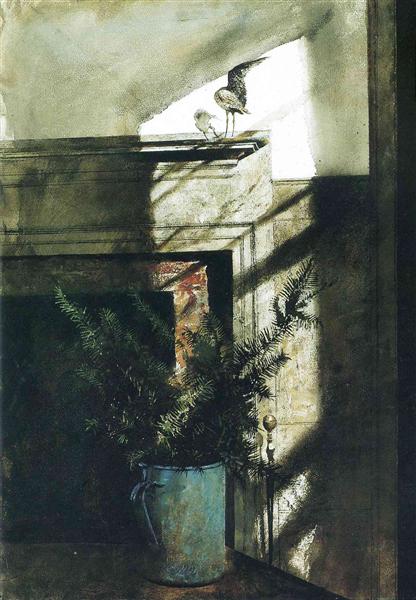 Bird In The House - Andrew Wyeth