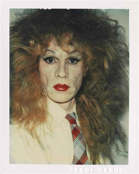 Self-Portrait in Drag, 1982 - Енді Воргол