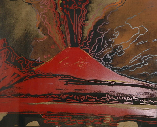 Vesuvius, 1985 - Andy Warhol