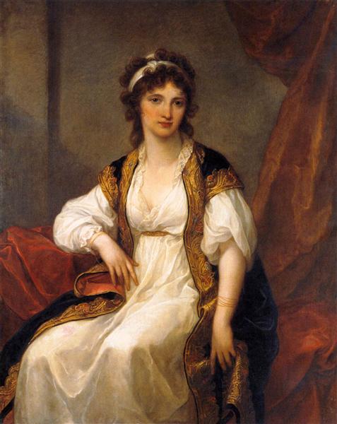 Portrait of a Young Woman, 1781 - Angelika Kauffmann