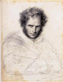 Self-portrait - Anne-Louis Girodet de Roussy-Trioson