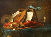 Instruments de musique - Anne Vallayer-Coster