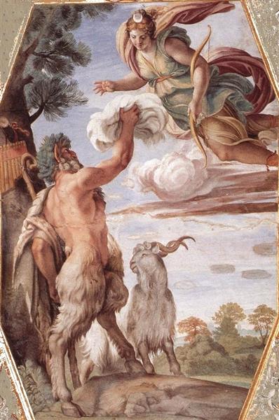Hommage to Diana, 1597 - 1602 - Annibale Carracci