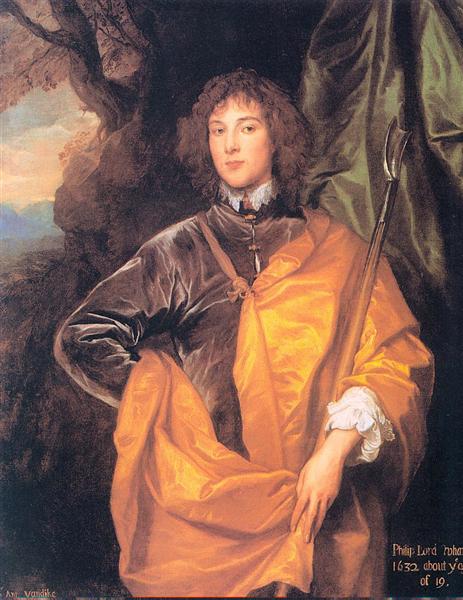 Philip, Fourth Lord Wharton, 1632 - Anthony van Dyck