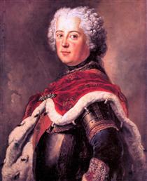 Frederick the Great as Crown Prince - Antoine Pesne