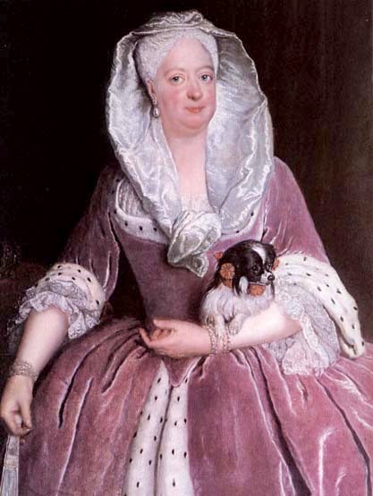 Portrait of Sophie Dorothea von Preußen, 1737 - Antoine Pesne