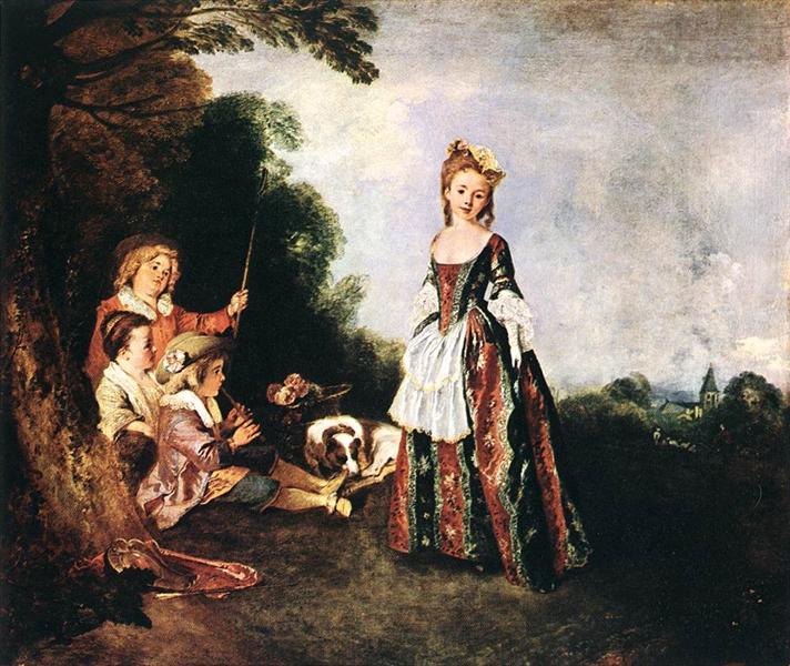 The Dance, 1719 - 1720 - Antoine Watteau