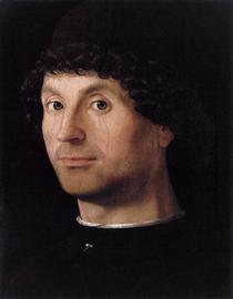 Portrait of a Man - Антонелло да Мессіна
