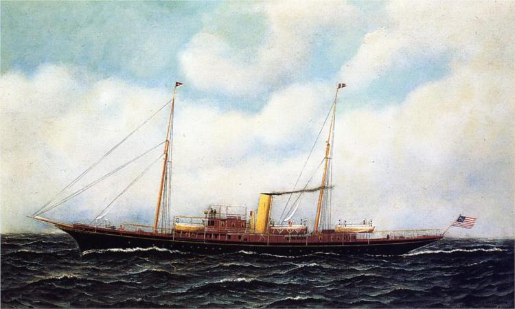 Steamship Riviera, 1906 - Antonio Jacobsen