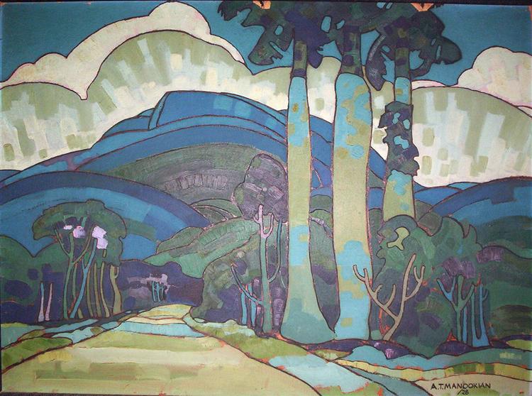 Hawaiian Landscape, 1928 - Арман Манукян