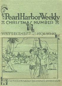 Manookian's cover for 'Pearl Harbor Weekly', December 1926 - Arman Manookian