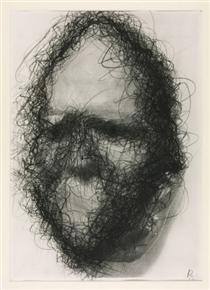 Untitled (Death Mask) - Арнульф Райнер