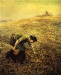 Gleaning - Arthur Hughes