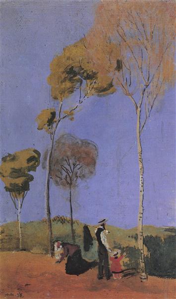 Stroller, 1907 - August Macke