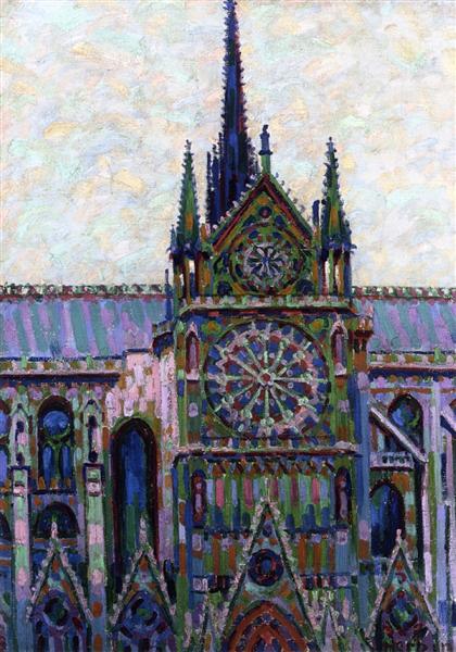Notre Dame de Paris, 1903 - Огюст Эрбен