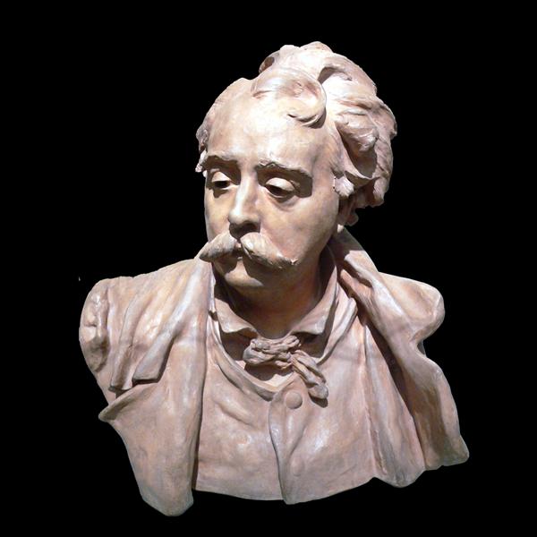 Bust of Albert Ernest Carrier Belleuse, 1882 - 羅丹