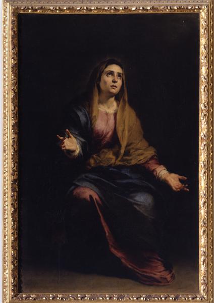 Dolorosa, 1665 - Бартоломео Естебан Мурільйо