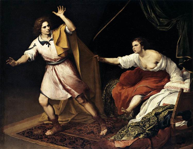 Joseph and Potiphar's Wife, 1645 - 1648 - Бартоломео Естебан Мурільйо